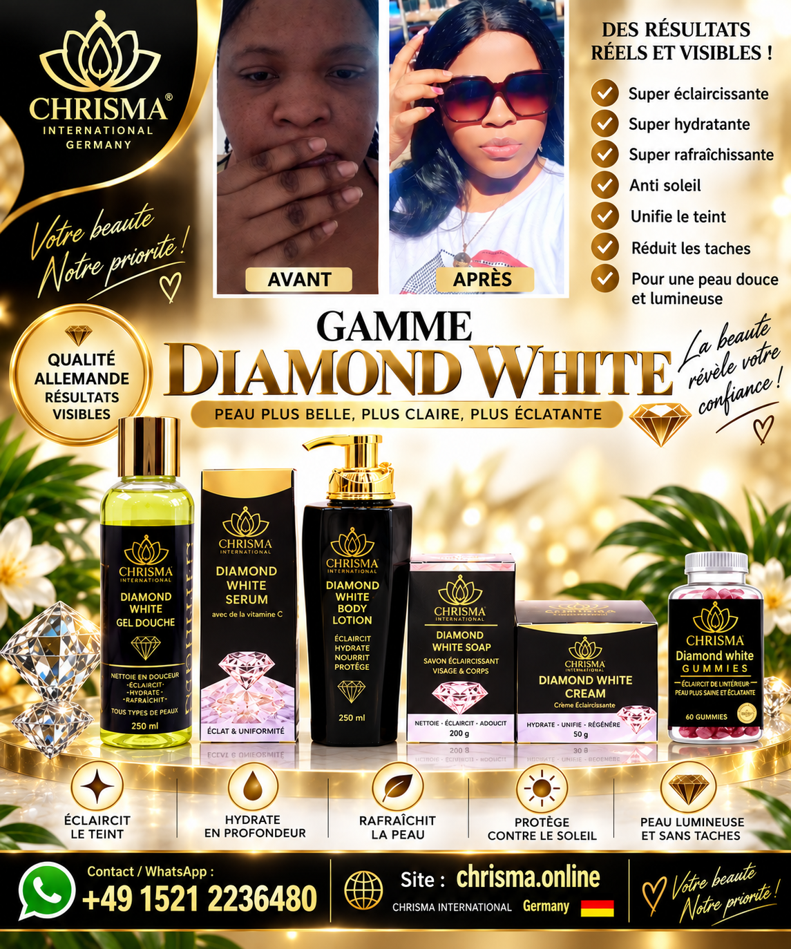 Gamme Diamond 5 produits