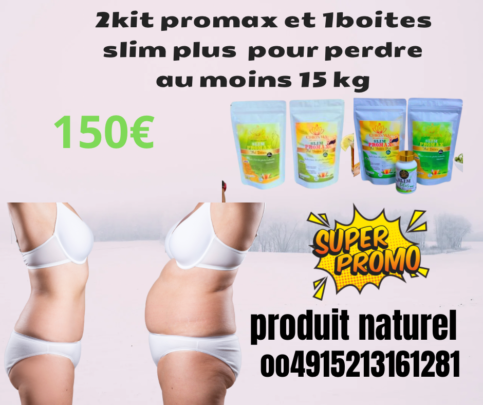 KIT PROMAX + 2 BOITES SLIM PLUS