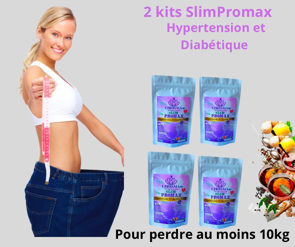 2 KITS SLIM PROMAX HYPERTENSION ET DIABETIQUE