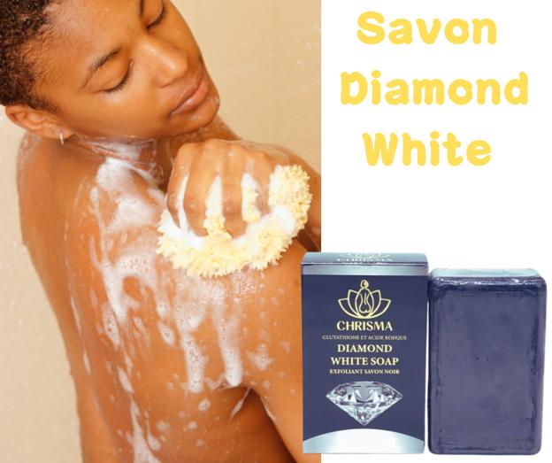 SAVON DIAMOND WHITHE